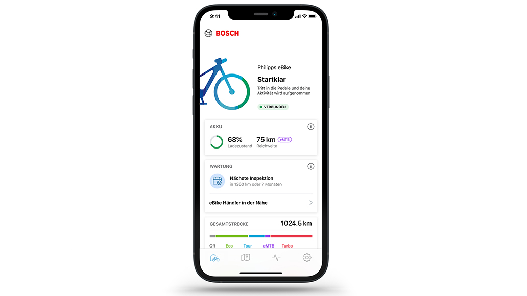 Bosch, E-Bike, eBikle Flow App, Radfahren
