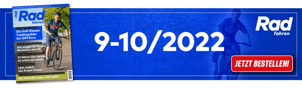 Radfahren 9-10/2022, Banner